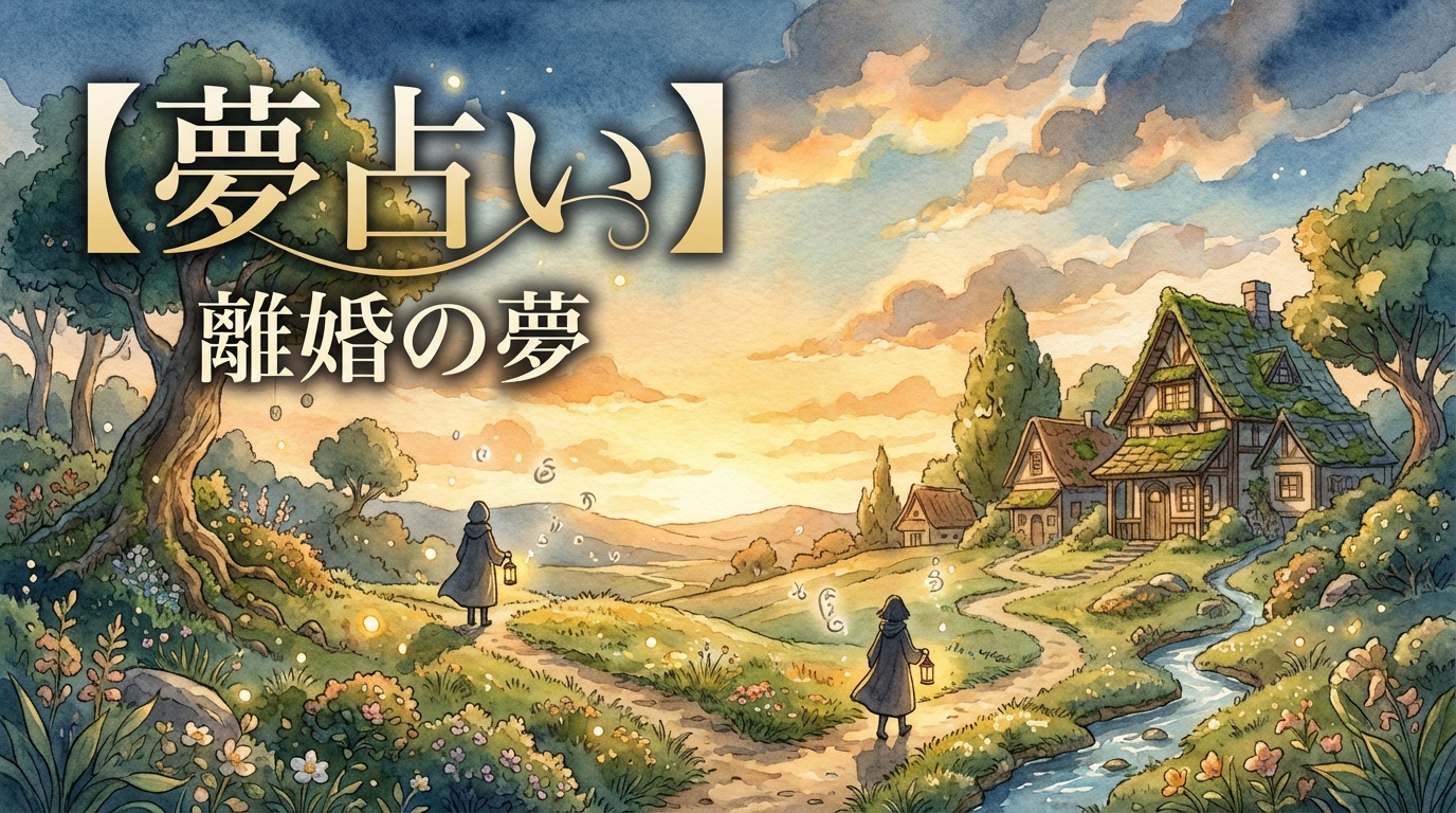 【夢占い】離婚の夢の意味は?本当のあなたに気づくサインかも?