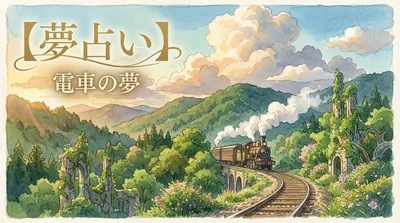 【夢占い】電車の夢の意味は？人生の転機とあなたへのメッセージ