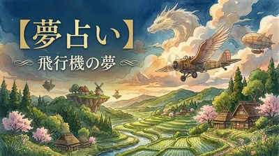【夢占い】飛行機の夢の意味は？吉夢？それとも人生の転機？
