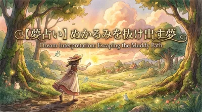【夢占い】ぬかるみを抜け出す夢の意味は？困難を乗り越える吉夢！