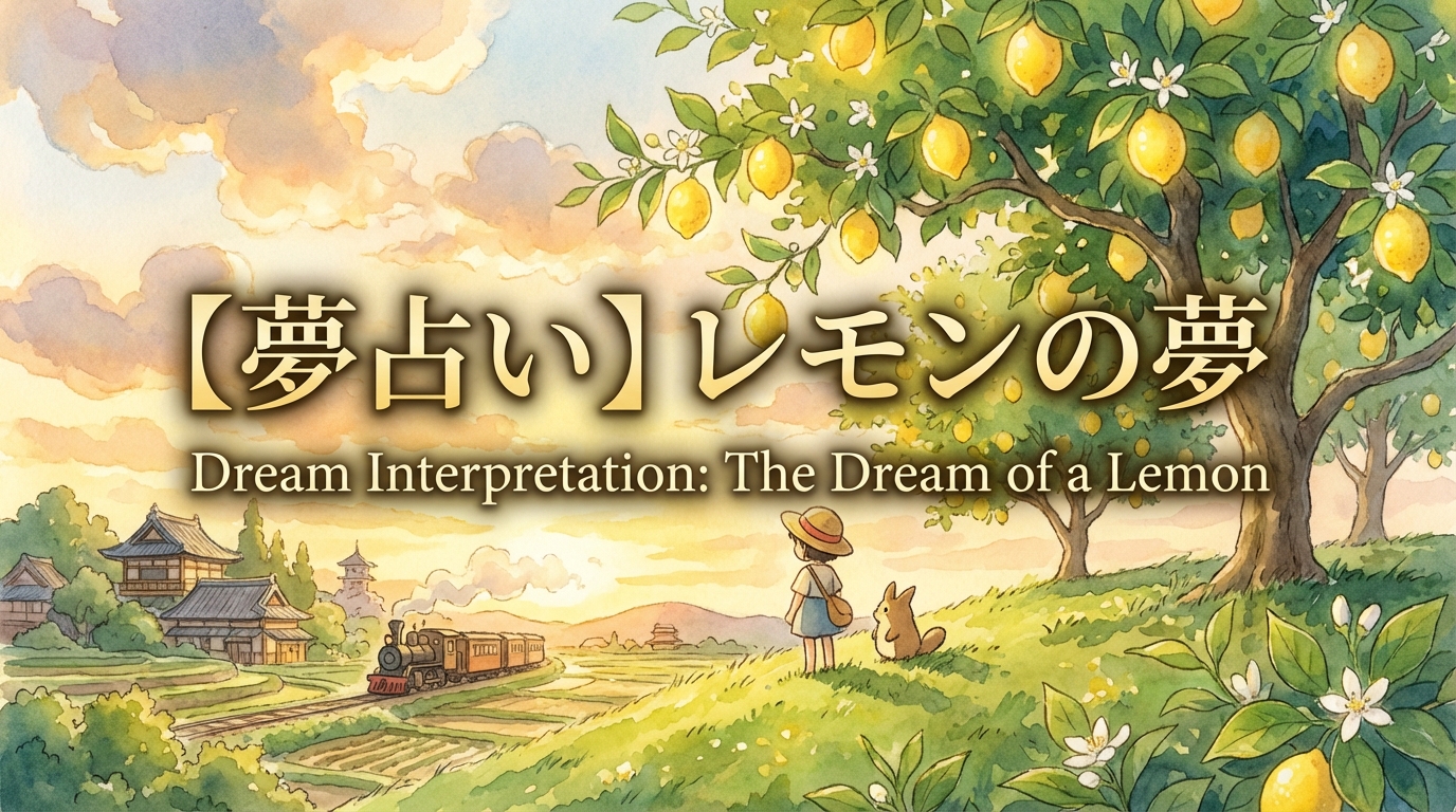 【夢占い】レモンの夢の意味は?吉夢?それとも心のサイン?