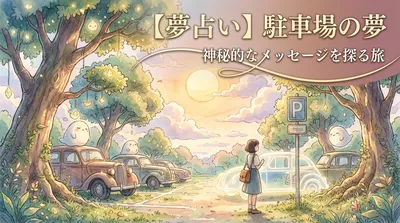 【夢占い】駐車場の夢の意味は？休息のサイン？状況別の暗示を解説！