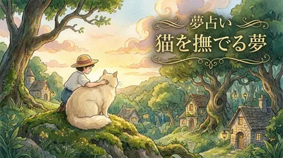 【夢占い】猫を撫でる夢の意味は？幸運を招く心理状態と開運へのヒント