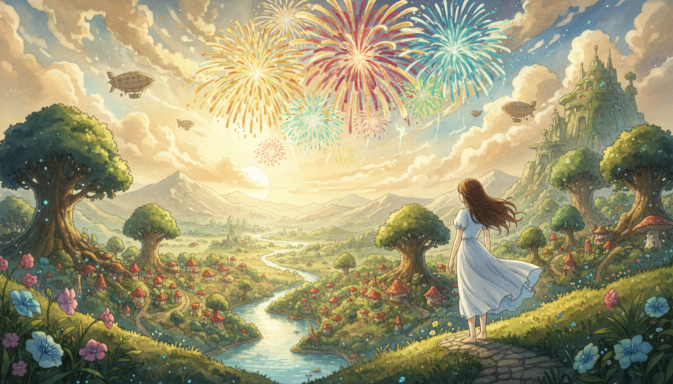 夢占い｜打ち上げ花火を見る夢の基本的な意味