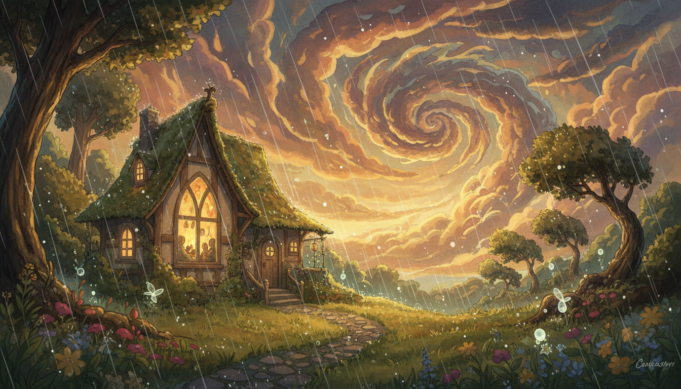 夢占い|暴風雨と家の中の夢の基本的な意味