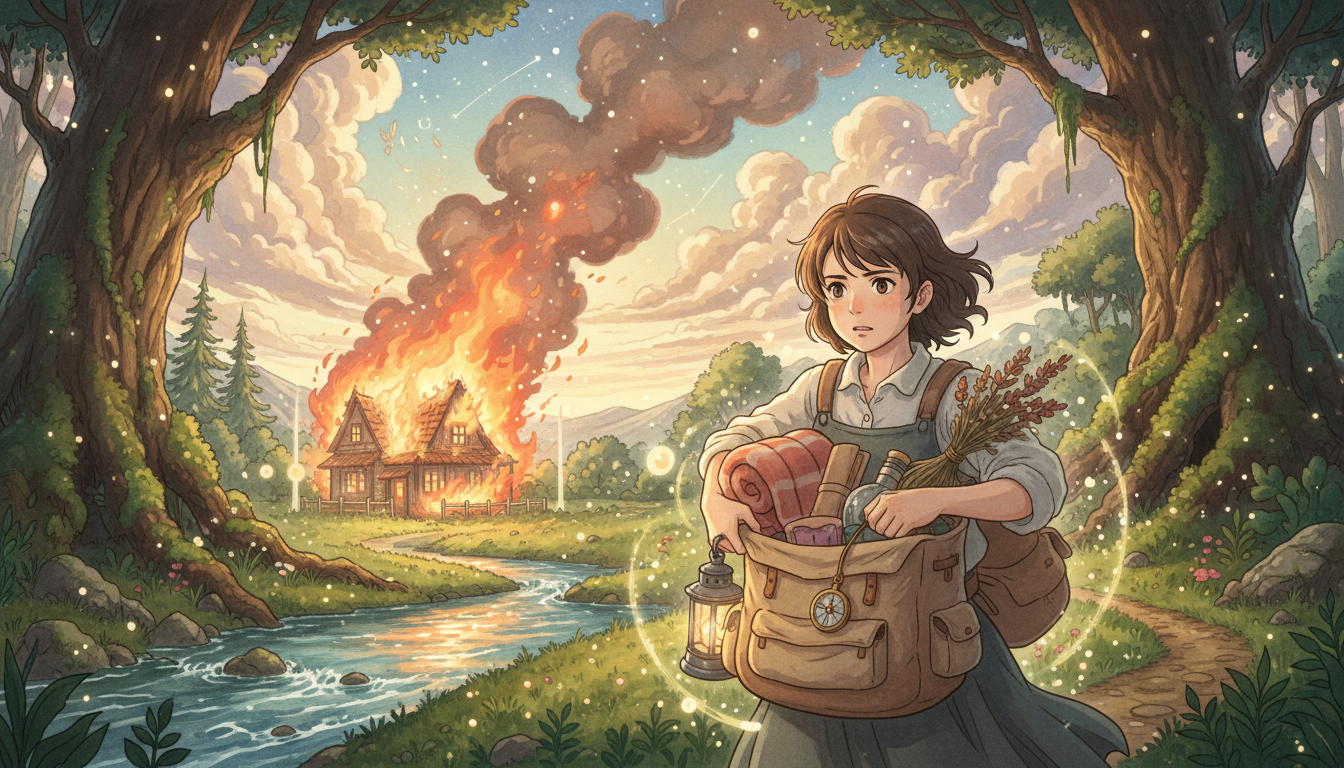 夢占い｜火事から逃げる準備をする夢の基本的な意味